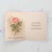 Sint Therese met Kindje Jezus Katholiek Kaart (Binnen)