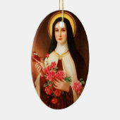 Sint-Thérèse of Lisieux-kerstversiering Keramisch Ornament (Rechts)