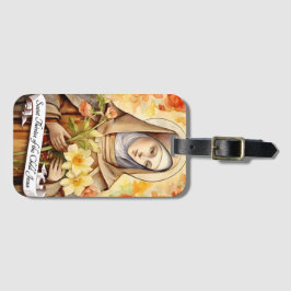 Sint-Thérèse van het Kind Jezus Bagagelabel