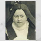 Sint-Therese van het kind Jezus en het Heilige Gez Flyer (Voorkant)