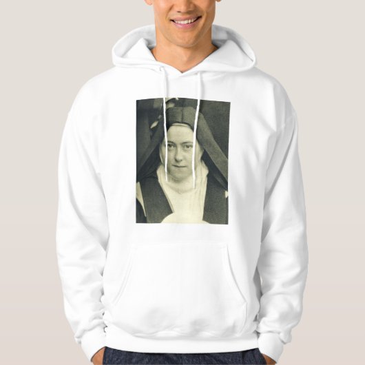 Sint-Therese van het kind Jezus en het Heilige Gez Hoodie (Voorkant)