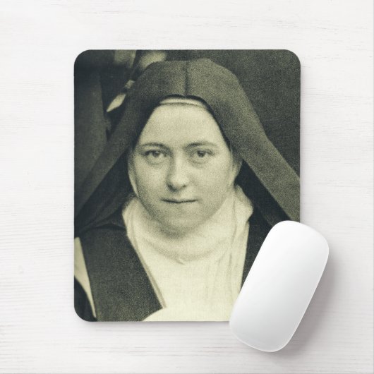 Sint-Therese van het kind Jezus en het Heilige Gez Muismat (Met muis)