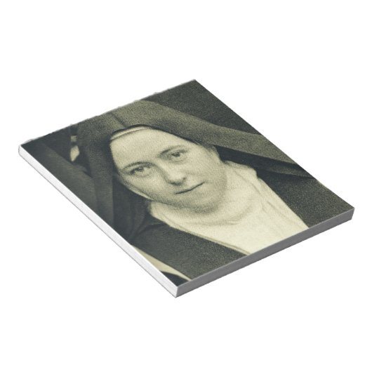Sint-Therese van het kind Jezus en het Heilige Gez Notitieblok (Schuin)