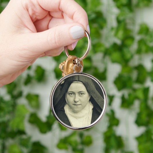 Sint-Therese van het kind Jezus en het Heilige Gez Sleutelhanger (Hand)