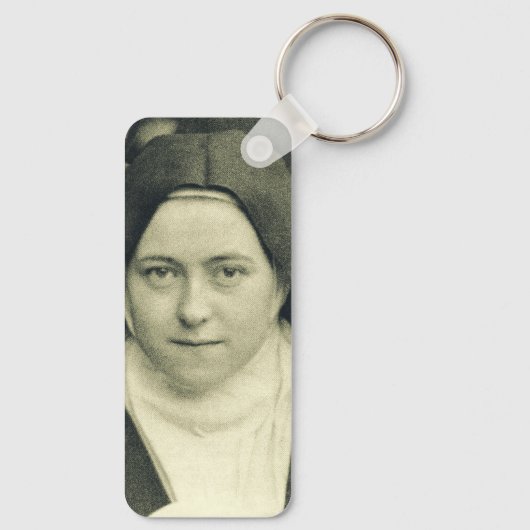 Sint-Therese van het kind Jezus en het Heilige Gez Sleutelhanger (Achterkant)