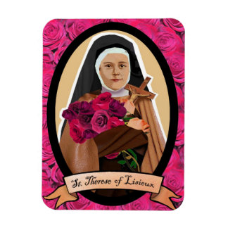 Sint Therese van Lisieux icoon koelkast magneet