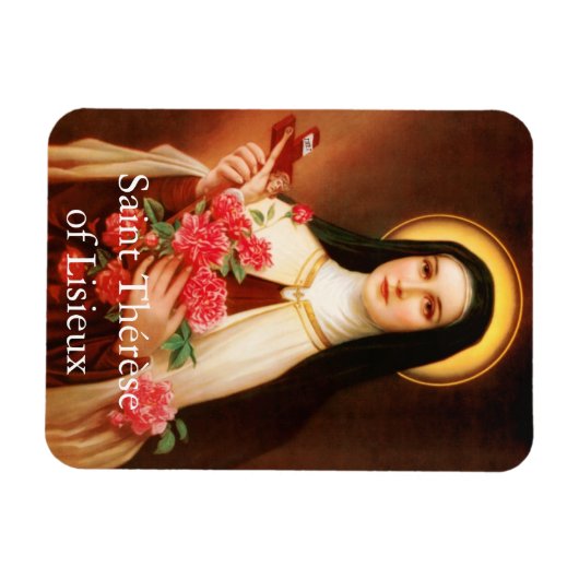 Sint Therese van Lisieux Koelkast Magnet Magneet (Horizontaal)