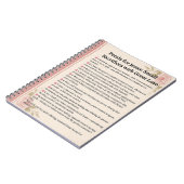 Sint-Theresienbloemblaadjes voor het katholieke of Notitieboek (Linkerzijde)