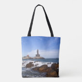 Sint-Thiruvalluvar-standbeeld | Tamil Nadu, India Tote Bag (Achterkant)