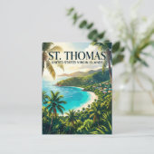 Sint-Thomas Amerikaanse Maagdeneilanden Briefkaart (Staand voorkant)