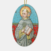 Sint Thomas Aquinas (VVP 002) Keramisch Ornament (Links)