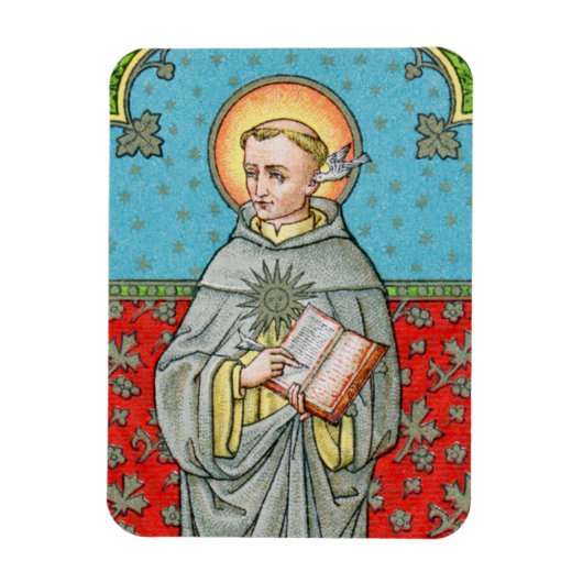 Sint Thomas Aquinas (VVP 002) Magneet (Verticaal)