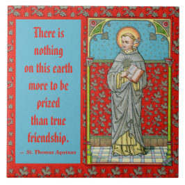 Sint Thomas Aquinas (VVP 002) Tegeltje