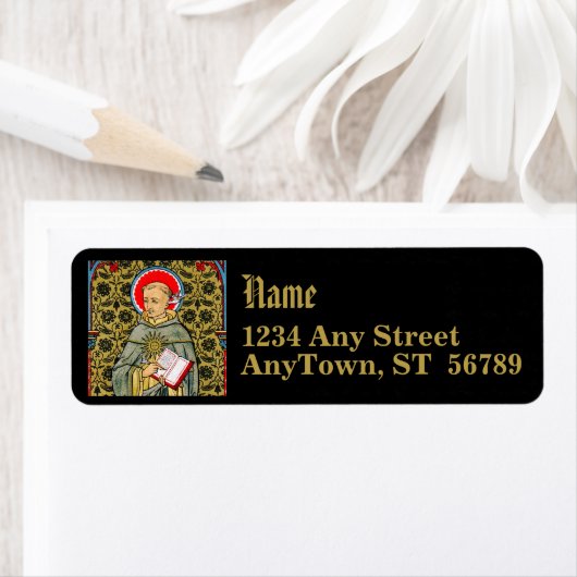 Sint Thomas Aquinas (VVP 003) Etiket (Insitu)