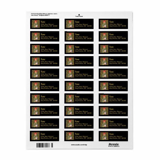 Sint Thomas Aquinas (VVP 003) Etiket (Full Sheet)