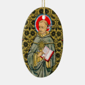 Sint Thomas Aquinas (VVP 003) Keramisch Ornament (Rechts)