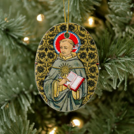 Sint Thomas Aquinas (VVP 003) Keramisch Ornament