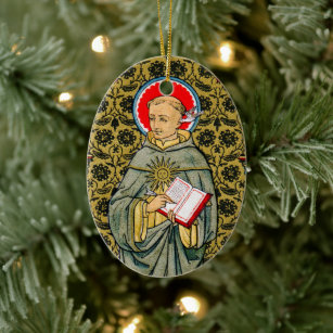Sint Thomas Aquinas (VVP 003) Keramisch Ornament