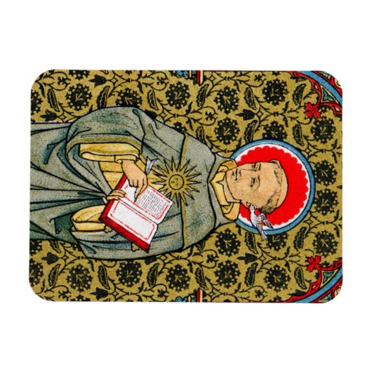 Sint Thomas Aquinas (VVP 003) Magneet (Horizontaal)
