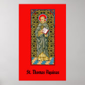 Sint Thomas Aquinas (VVP 003) Poster (Voorkant)