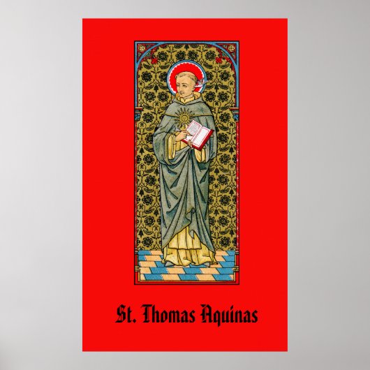 Sint Thomas Aquinas (VVP 003) Poster (Voorkant)