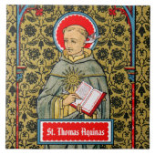 Sint Thomas Aquinas (VVP 003) Tegeltje (Voorkant)