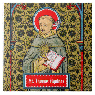 Sint Thomas Aquinas (VVP 003) Tegeltje