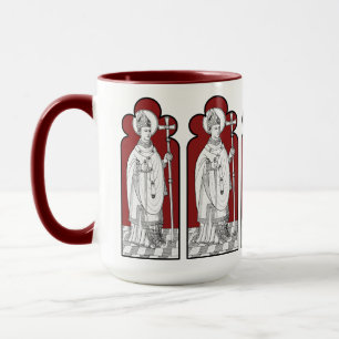 Sint Thomas Becket met een zwaard (M 033) Mok
