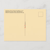 Sint Thomas Becket's martelaarschap (M 031) Briefkaart (Achterkant)