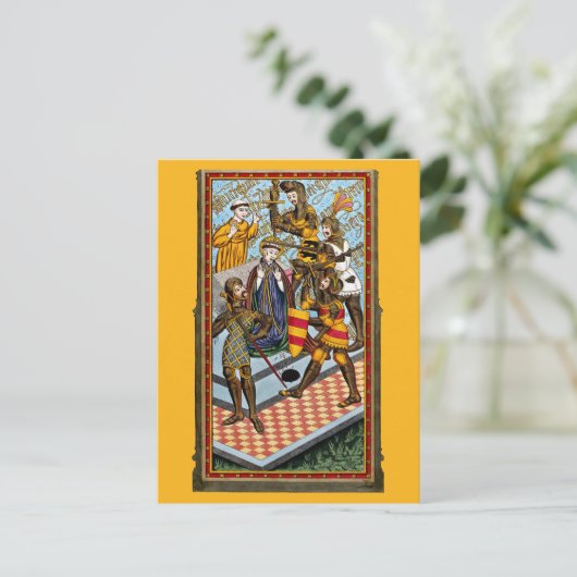 Sint Thomas Becket's martelaarschap (M 031) Briefkaart (Staand voorkant)