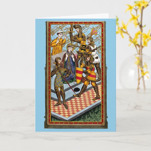 Sint Thomas Becket's martelaarschap (M 031) Kaart (Gele Bloem)