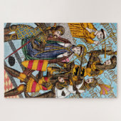 Sint Thomas Becket's martelaarschap (M 031) Legpuzzel (Horizontaal)