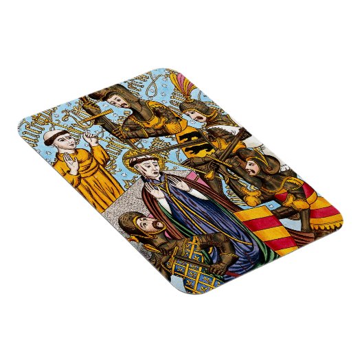 Sint Thomas Becket's martelaarschap (M 031) Magneet (Rechterzijde)