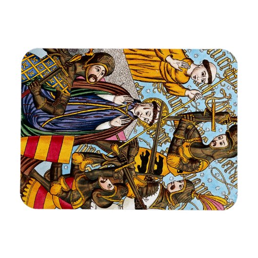 Sint Thomas Becket's martelaarschap (M 031) Magneet (Horizontaal)