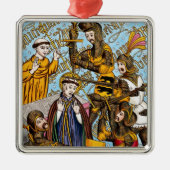 Sint Thomas Becket's martelaarschap (M 031) Metalen Ornament (Voorkant)