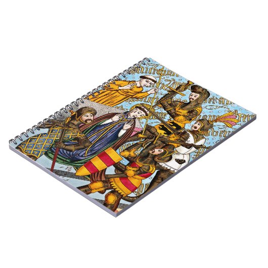 Sint Thomas Becket's martelaarschap (M 031) Notitieboek (Linkerzijde)