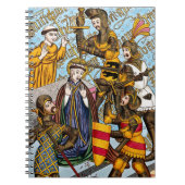 Sint Thomas Becket's martelaarschap (M 031) Notitieboek (Voorkant)