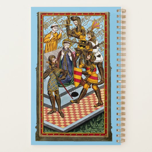 Sint Thomas Becket's martelaarschap (M 031) Planner (Achterkant)