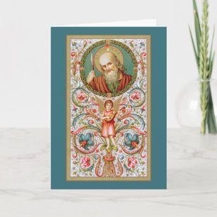 Sint Thomas de Apostel (JMAS12) Blanco Groetkaart Kaart