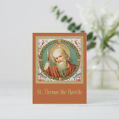Sint Thomas de Apostle (JMAS 12) Briefkaart (Staand voorkant)