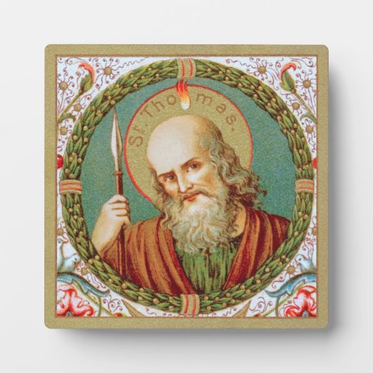 Sint Thomas de Apostle (JMAS 12) Fotoplaat (Voorkant)