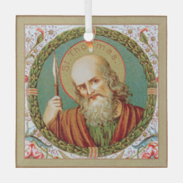 Sint Thomas de Apostle (JMAS 12) Glas Ornament