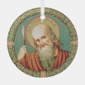 Sint Thomas de Apostle (JMAS 12) Glas Ornament (Voorkant)