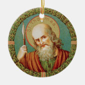 Sint Thomas de Apostle (JMAS 12) Keramisch Ornament (Voorkant)