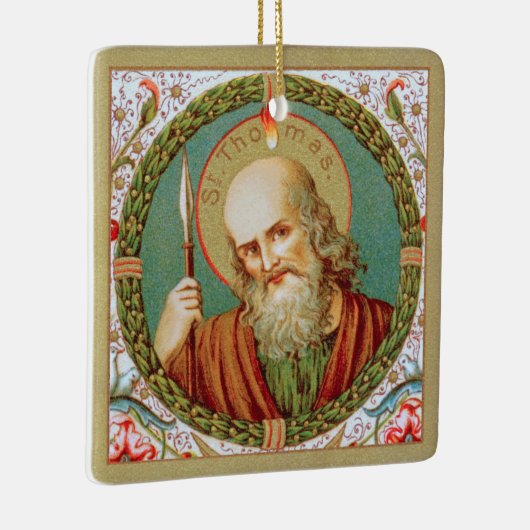 Sint Thomas de Apostle (JMAS 12) Keramisch Ornament (Rechts)