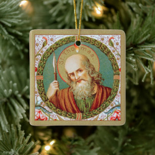 Sint Thomas de Apostle (JMAS 12) Keramisch Ornament