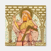Sint Thomas de Apostle (RLS 18) Magneet (Voorkant)