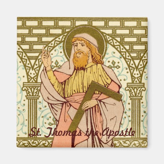 Sint Thomas de Apostle (RLS 18) Magneet (Voorkant)