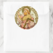 Sint Thomas de Apostle (RLS 18) Ronde Sticker (Tas)