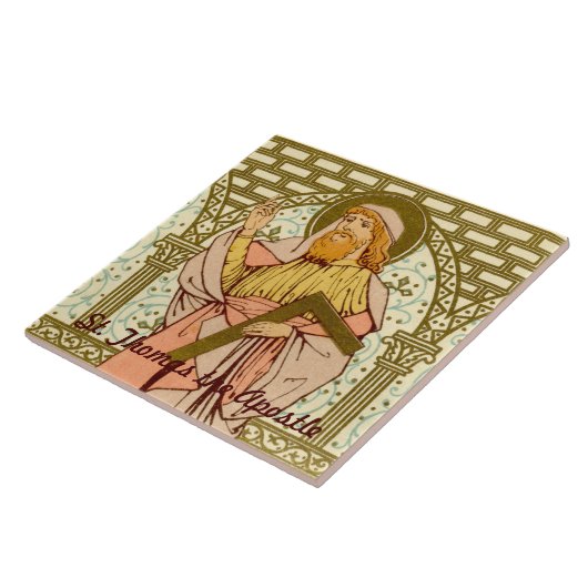 Sint Thomas de Apostle (RLS 18) Tegeltje (Zijkant)